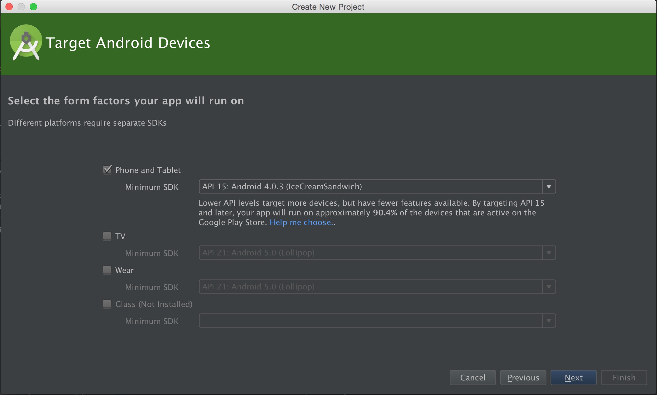 Creating an Android Project 02