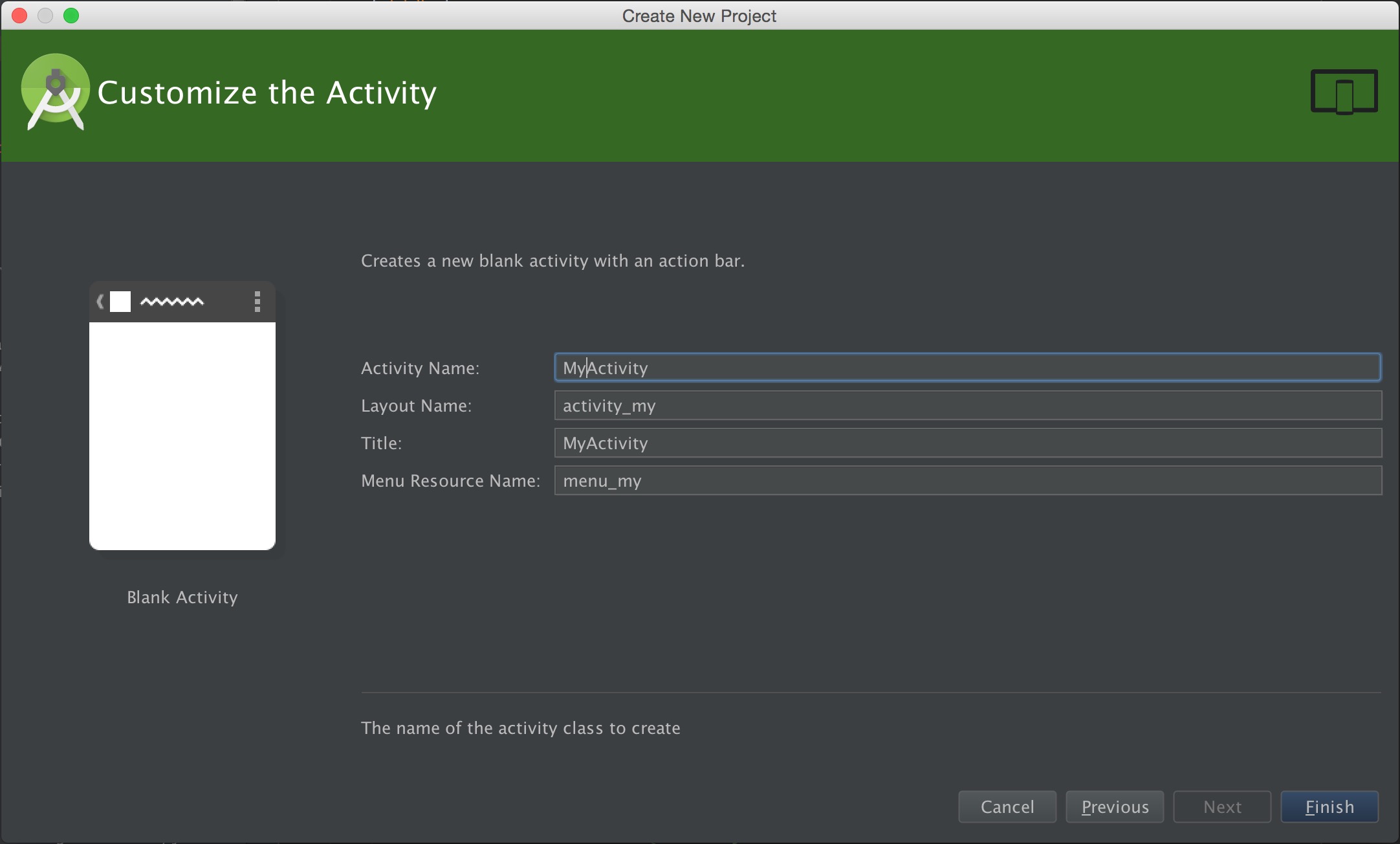 Creating an Android Project 05